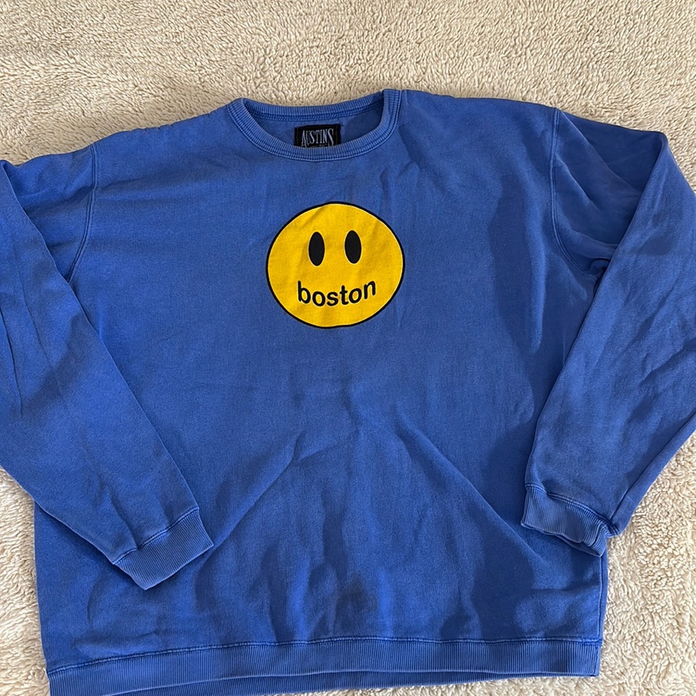 BOSTON CREWNECK SWEATSHIRT